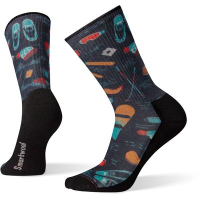 Smartwool Hike Light Hut Trip Pattern Crew Socks