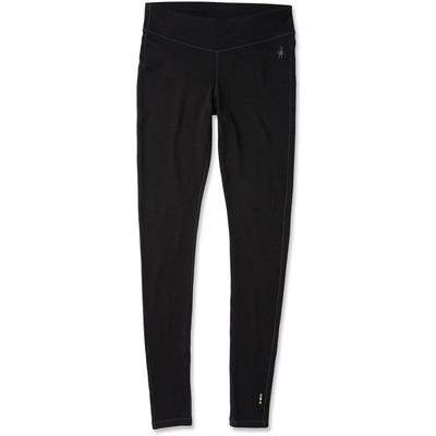 Smartwool Collant coupe-vent en laine mérinos pour femme, Noir, T- Petit