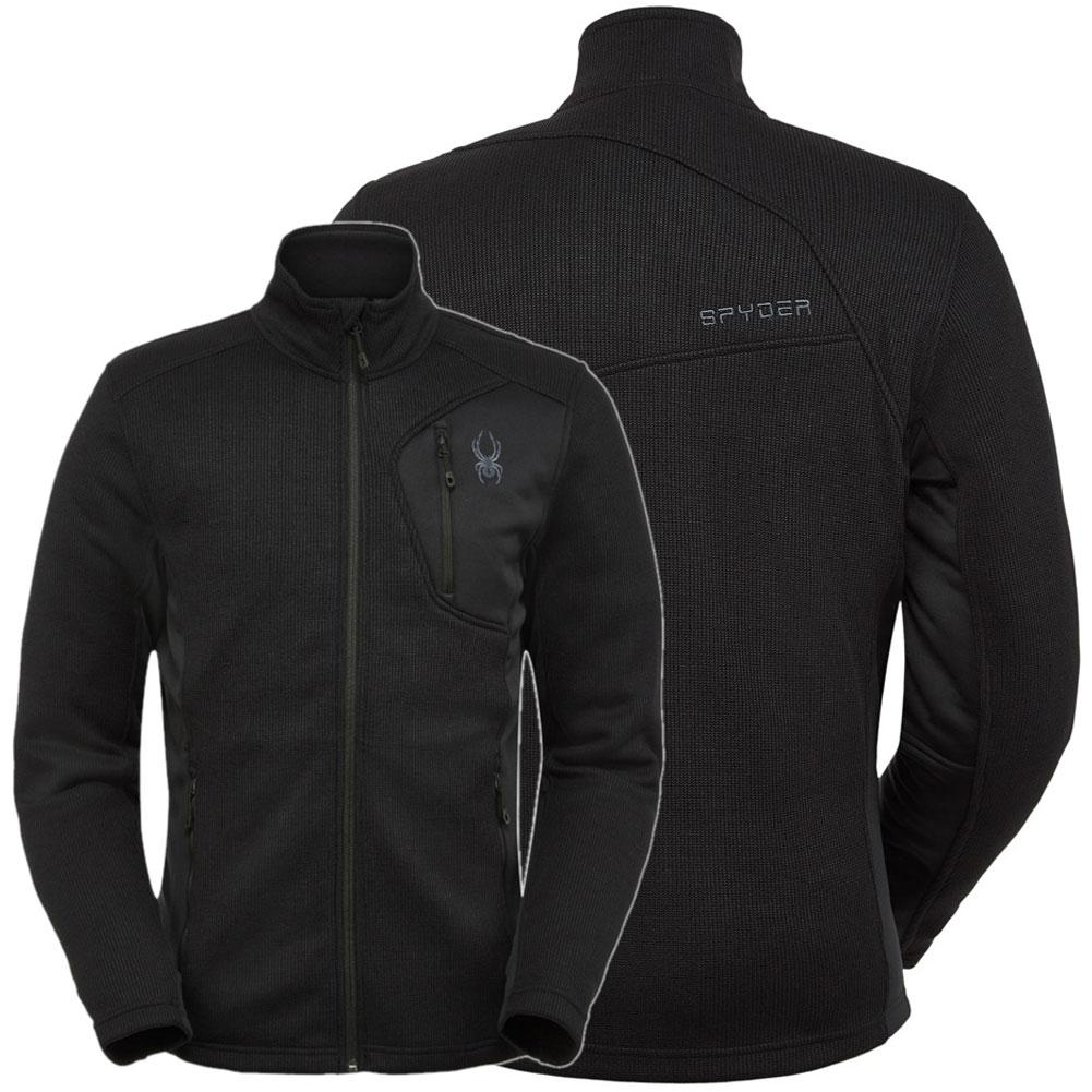 Spyder Mens Bandit Zip Fleece Ski Jacket
