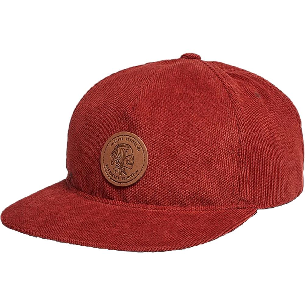 Roark Hobo Nickel Snapback Hat Mens Brown