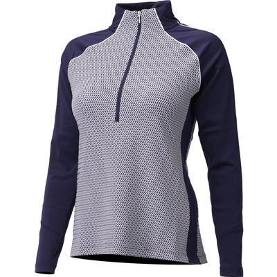 Descente Iclyn Zip Neck Base Layer Top Women's