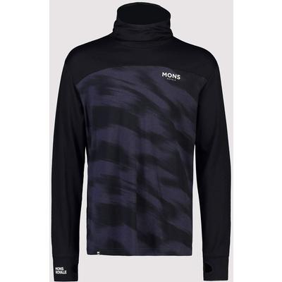 Mons Royale Yotei Powder Hood Long Sleeve Baselayer Top Men's