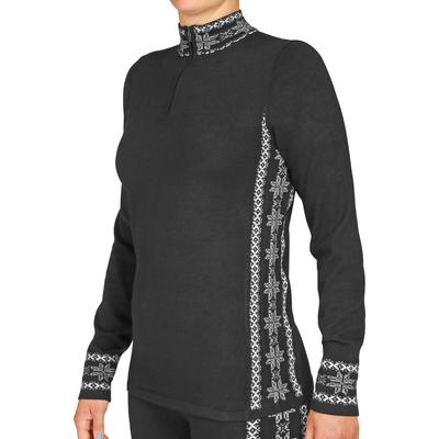 Hot Chillys Sweater Knit Zip-T Baselayer Top Women's