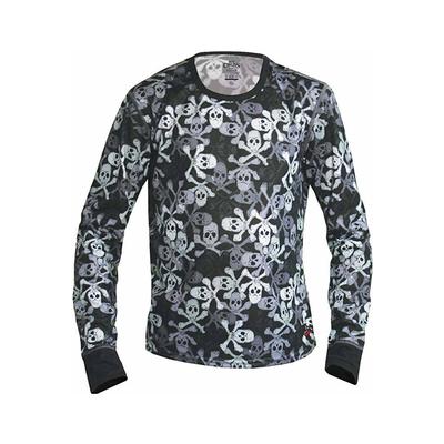 Hot Chillys Mid Weight Print Crewneck Baselayer Top Kids'