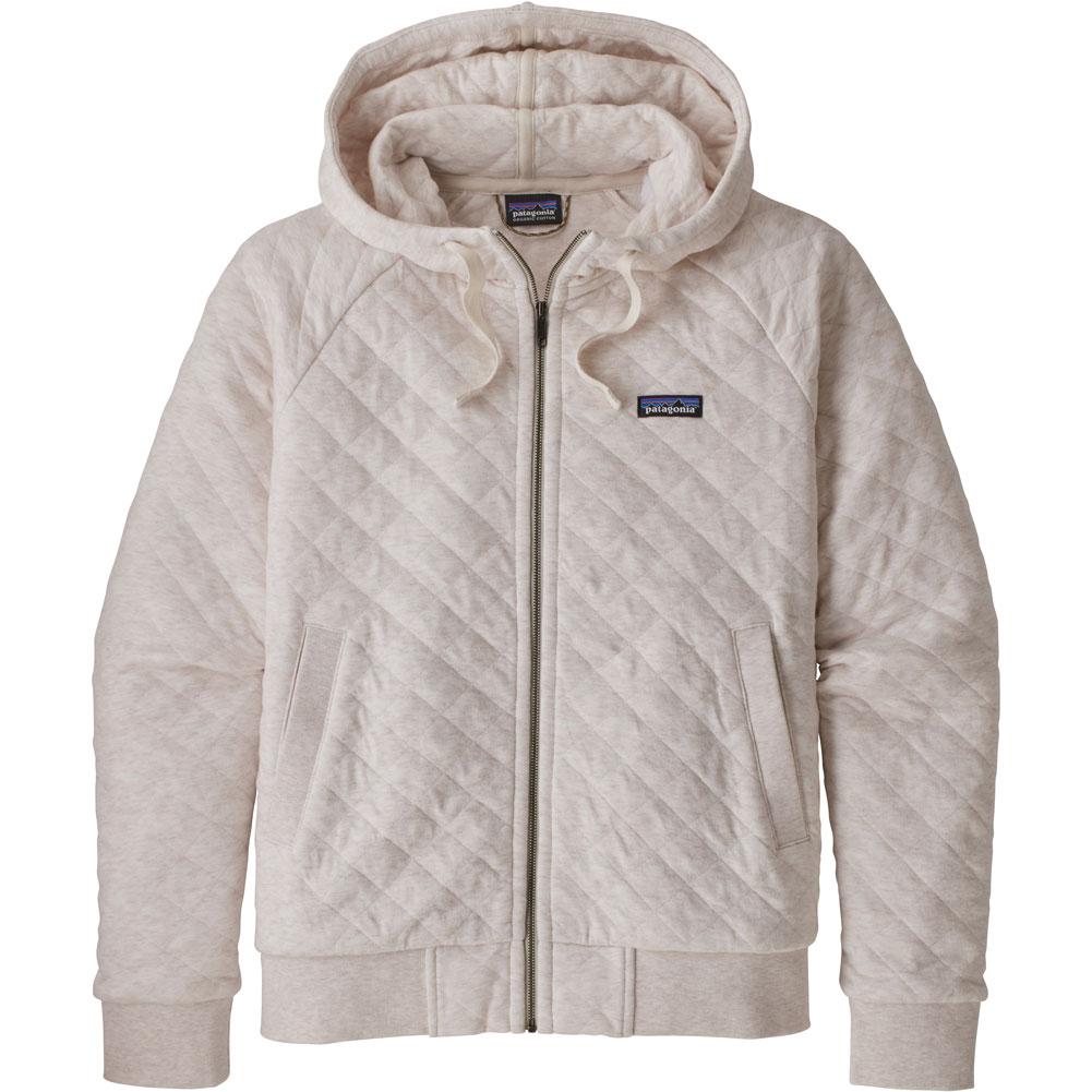 Patagonia Women's Dyno White Organic Cotton Quilt Hoody
