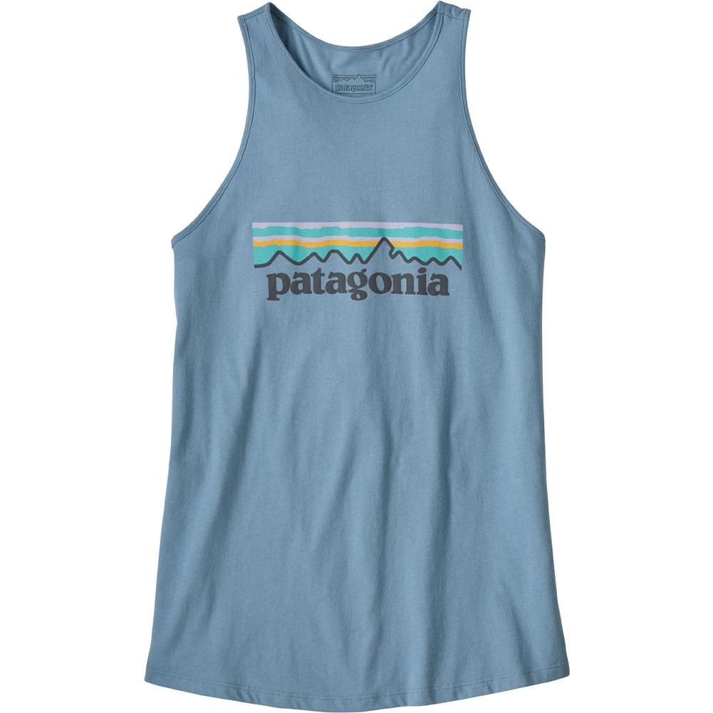 Patagonia Pastel P- 6 Logo Organic High Neck Tank Women's (Past Season)