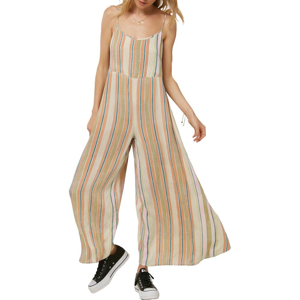 Oneill Juls Stripe Jumpsuit Women's