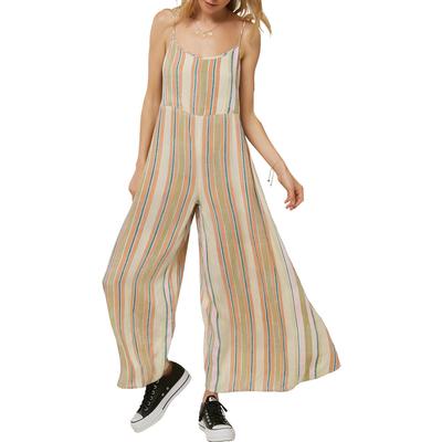 Oneill Juls Stripe Jumpsuit Women's