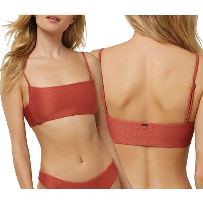 Oneill Saltwater Solids Textured Bikini Top Women's