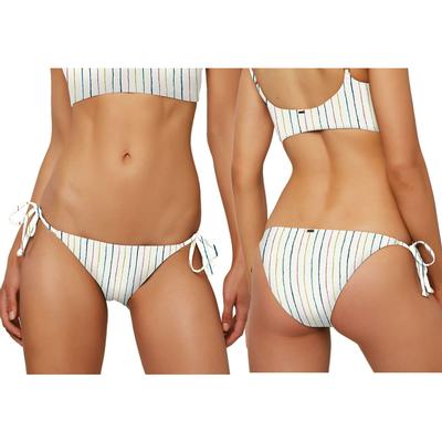 Oneill Bridget Stripe Side Tie Bikini Bottom Women's