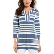 PACIFIC BLUE MODERN STRIPE