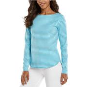 ICE BLUE/WHITE STRIPE