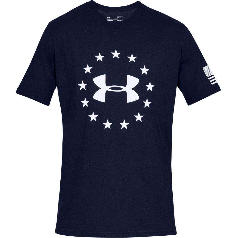  Under Armour Freedom Logo Crew T- Shirt Men's