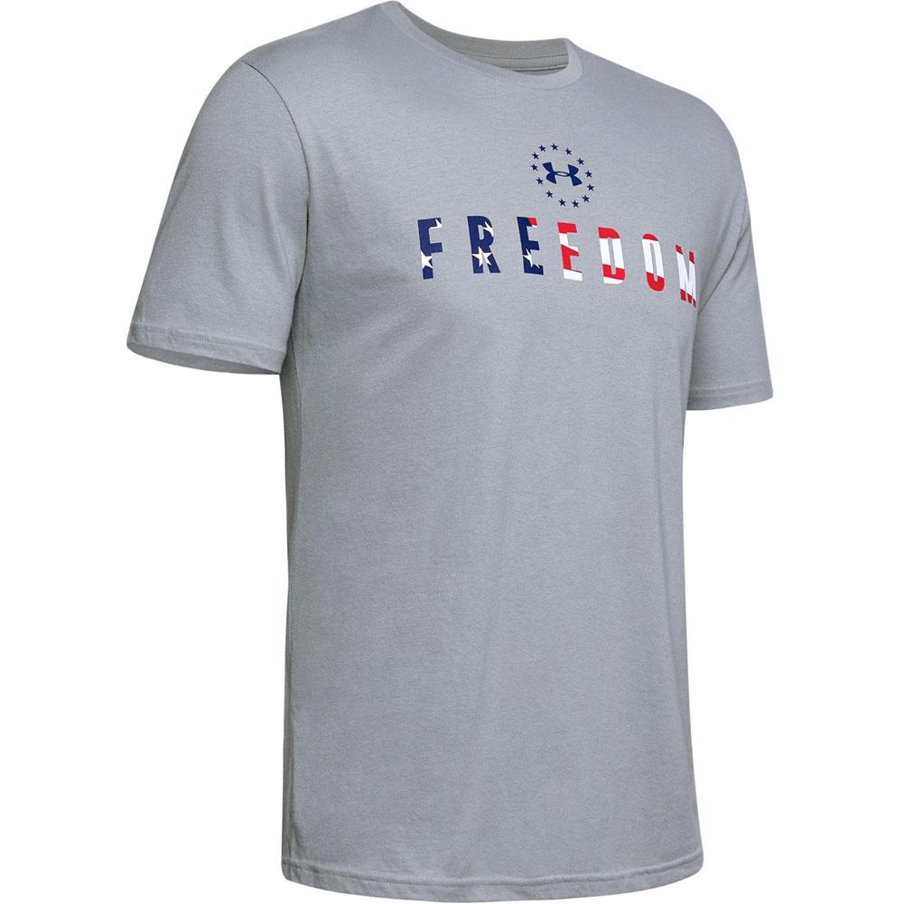  Under Armour Freedom Chest Crew T- Shirt Men's