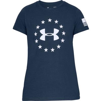 Under Armour Freedom Logo Short Sleeve Crew T-Shirt Women's