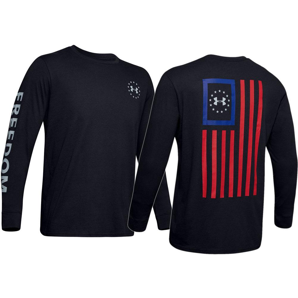 Under Armour Freedom New Flag Long Sleeve Crew Shirt Men's