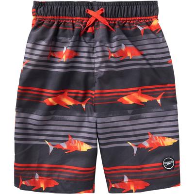 Speedo Shark Wave Redondo Volley with Comfort Liner 17 Inch Board Shorts Boys'