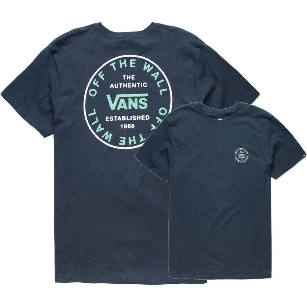  Vans Old Skool Circle Short Sleeve T- Shirt Men's