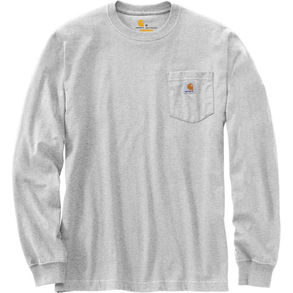  Carhartt Relaxed Fit Heavyweight Long- Sleeve Hardhat Graphic T- Shirt Men's