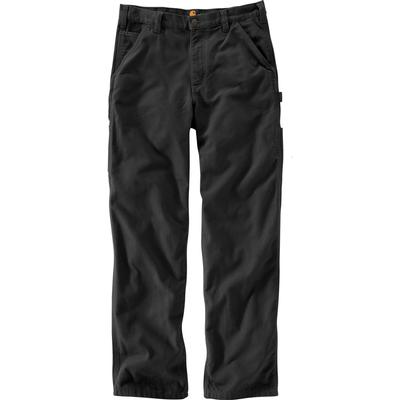 Carhartt Men's Loose Fit Washed Duck Flannel-Lined Utility Work Pant