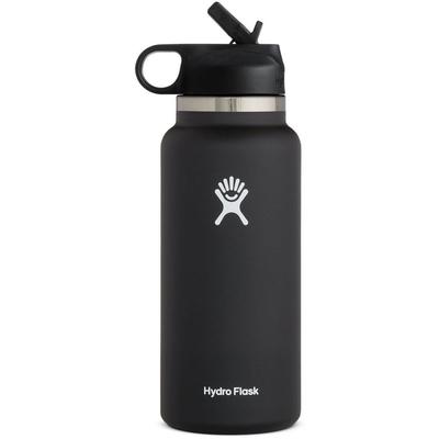 Hydro Flask 32 oz Wide Mouth Water Bottle with Straw Lid