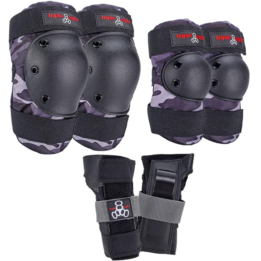 thumbnail image 2 of Triple Eight Saver Series Pad Set - Knee, Elbow & Wrist Protection For Skateboarding & Sports 2 of 10