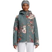 BALSAM GREEN APRTS FLOWER PRINT/BALSAM GRN HEATHER