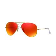 Matte Gold/Polarized Orange Flash