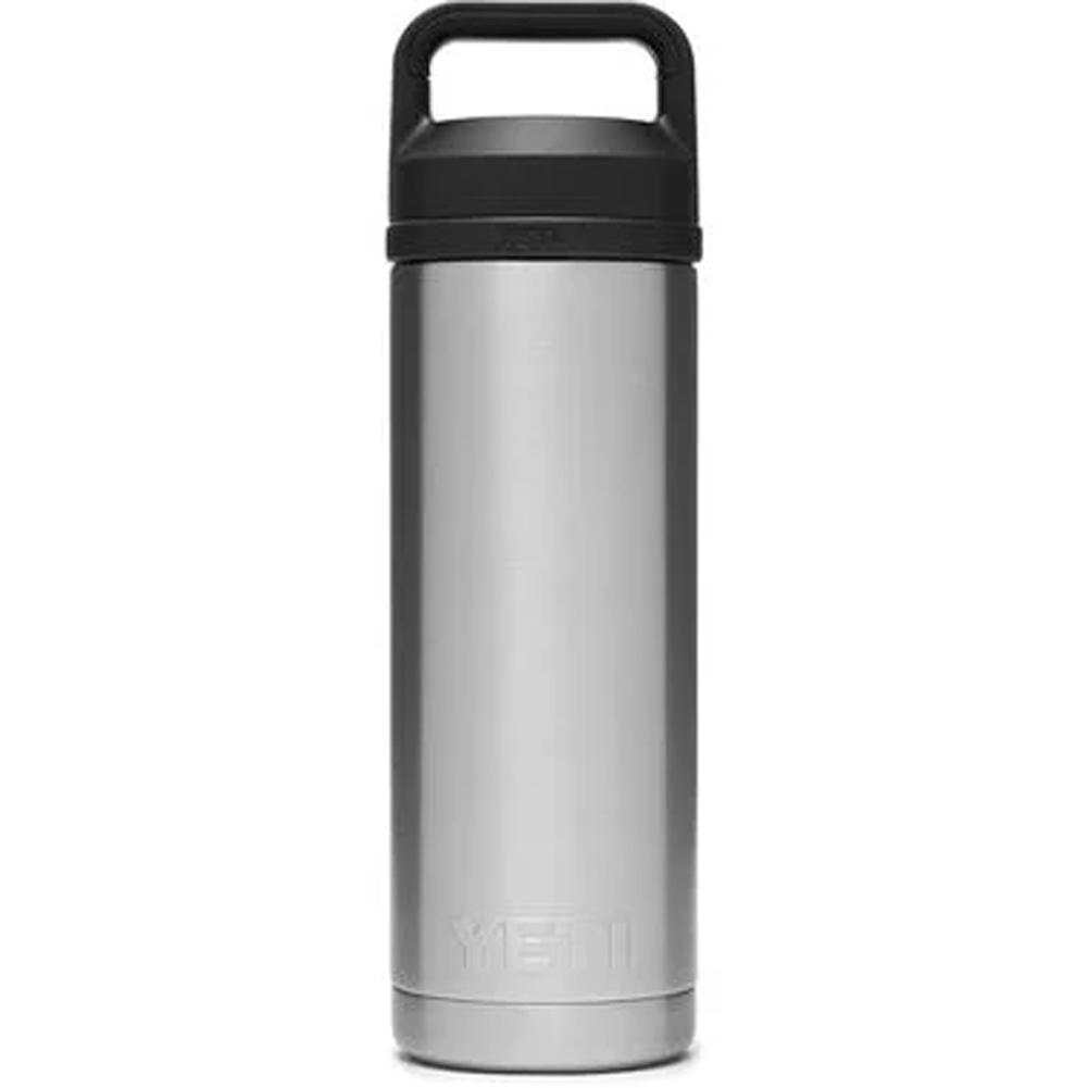 Yeti - 18 oz Rambler Bottle with Chug Cap Black