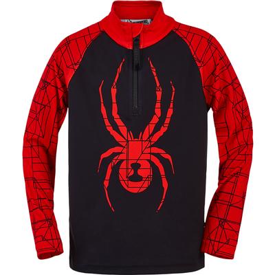 Spyder Mini Maze Zip T-Neck Top Boys'