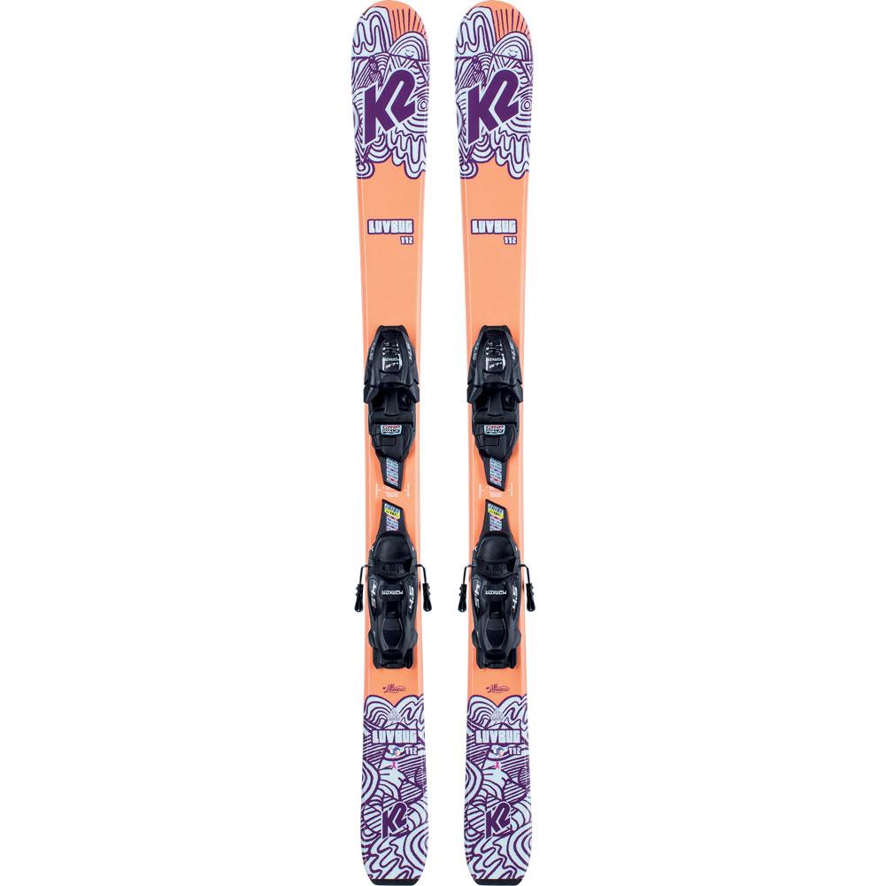 K2 Luv Bug Skis With Fdt 4.5 Bindings Girls ' 21/22