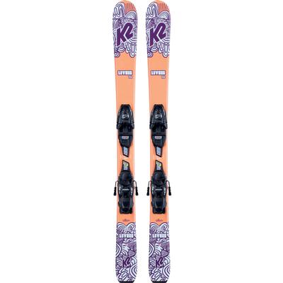 K2 Luv Bug Skis With FDT 4.5 Bindings Girls' 21/22