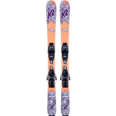 K2 Luv Bug Skis With FDT 7.0 Bindings Girls' 21/22