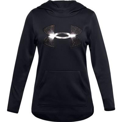 Under Armour Armour Fleece Glitter Logo Hoodie Girls'