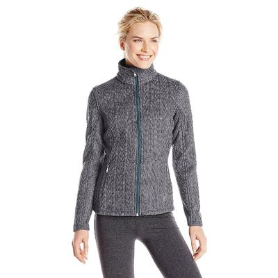 spyder cable knit jacket