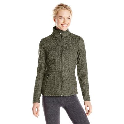 spyder women's cable sweater jacket