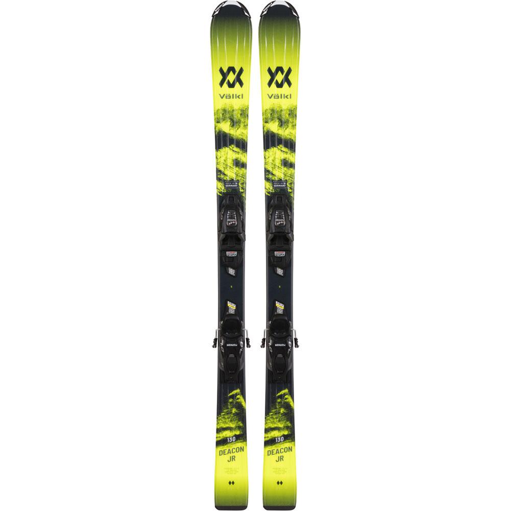  Volkl Deacon Jr Skis With Vmotion 4.5 Bindings Boys ' 2023