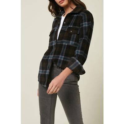 O'Neill Zuma Long Sleeve Superfleece Flannel Shirt Women's