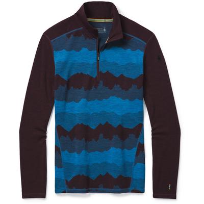 Smartwool Merino 250 Pattern Base Layer 1/4 Zip Top Men's