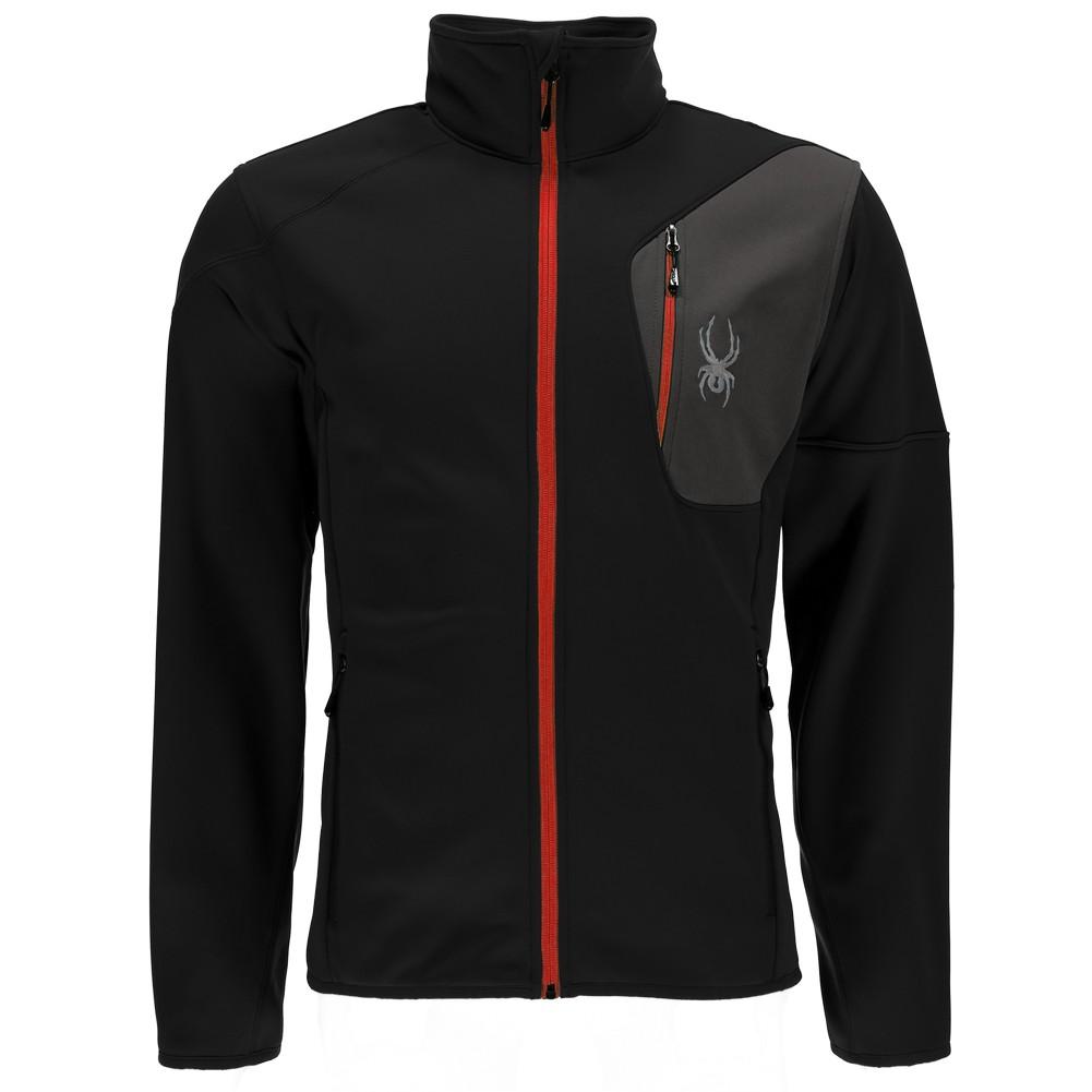 spyder fleece jacket men's