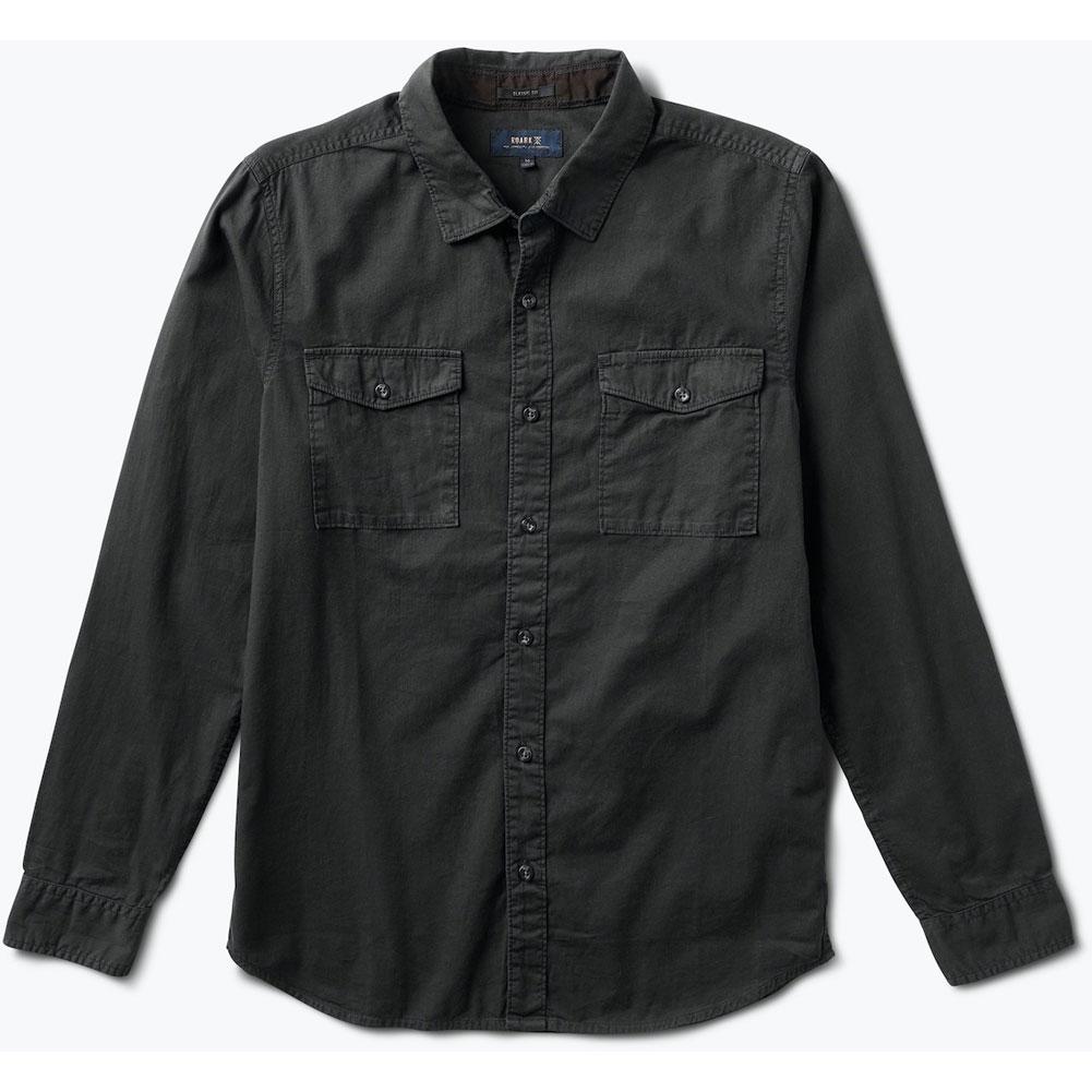 Roark Well Worn Organic Long Sleeve Button Up Shirt Men's