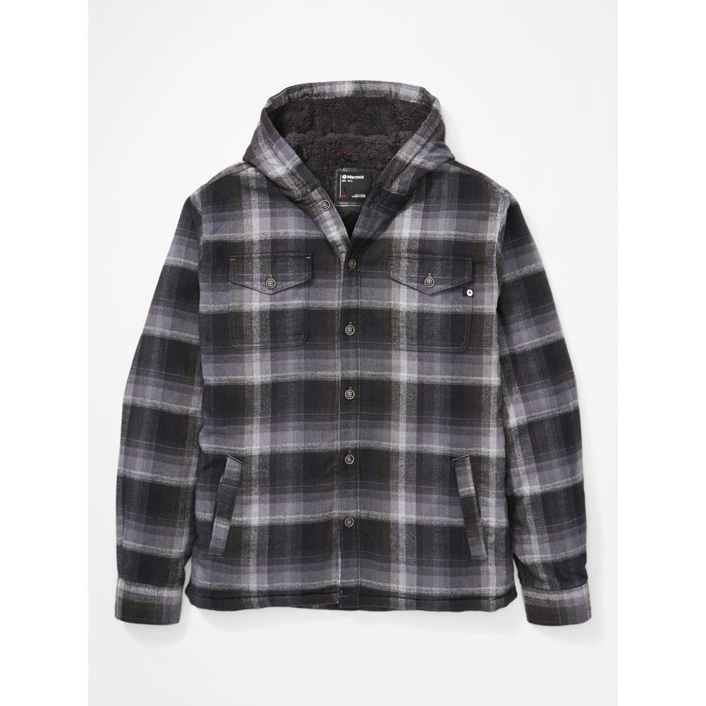 Marmot Ridgefield Sherpa- Lined Flannel Hoody Men's