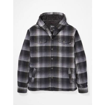 Marmot Ridgefield Sherpa-Lined Flannel Hoody Men's