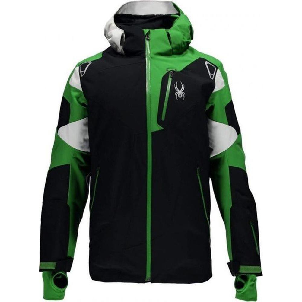 wraak gebed Hoorzitting Spyder Leader Removable Hood Jacket Men's